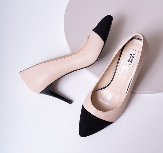 Buy GLITZ GLAM & GLOSS BLACK STILETTO PUMPS for Women Online in India