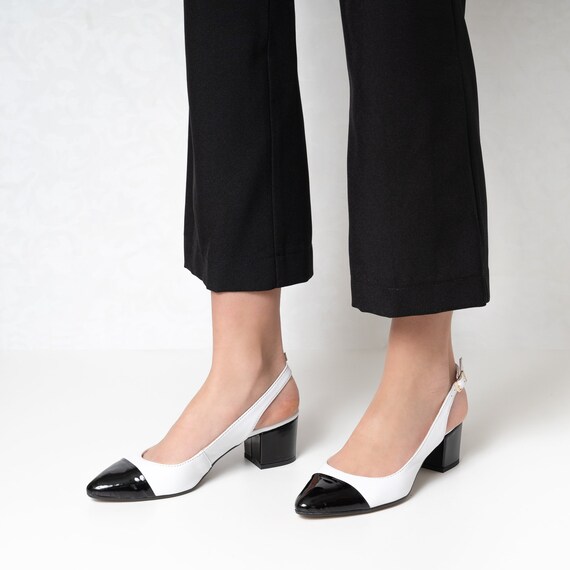 Lanvin two-tone Stiletto Pumps - Farfetch