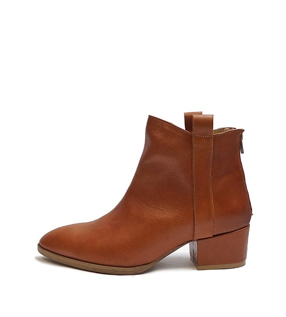 Camel booties on sale low heel