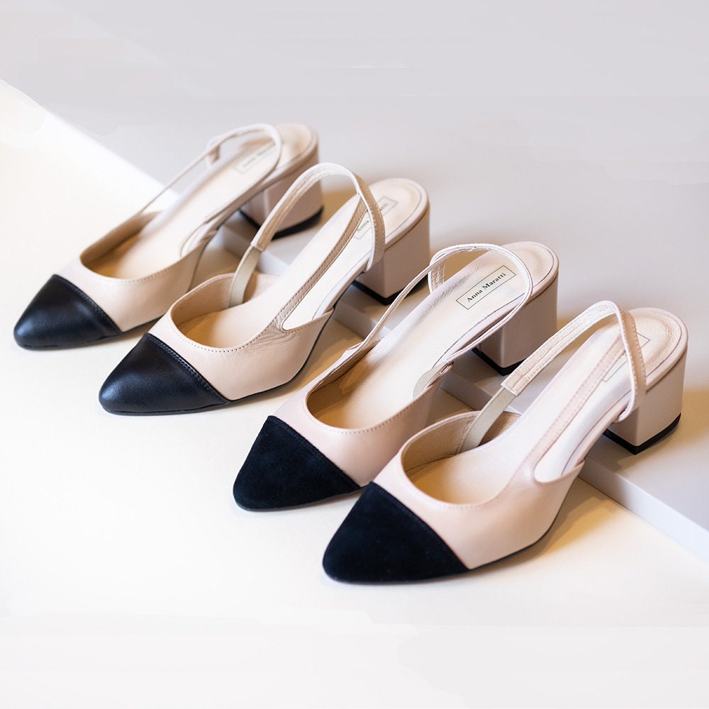 Lorene slingback block heel sale