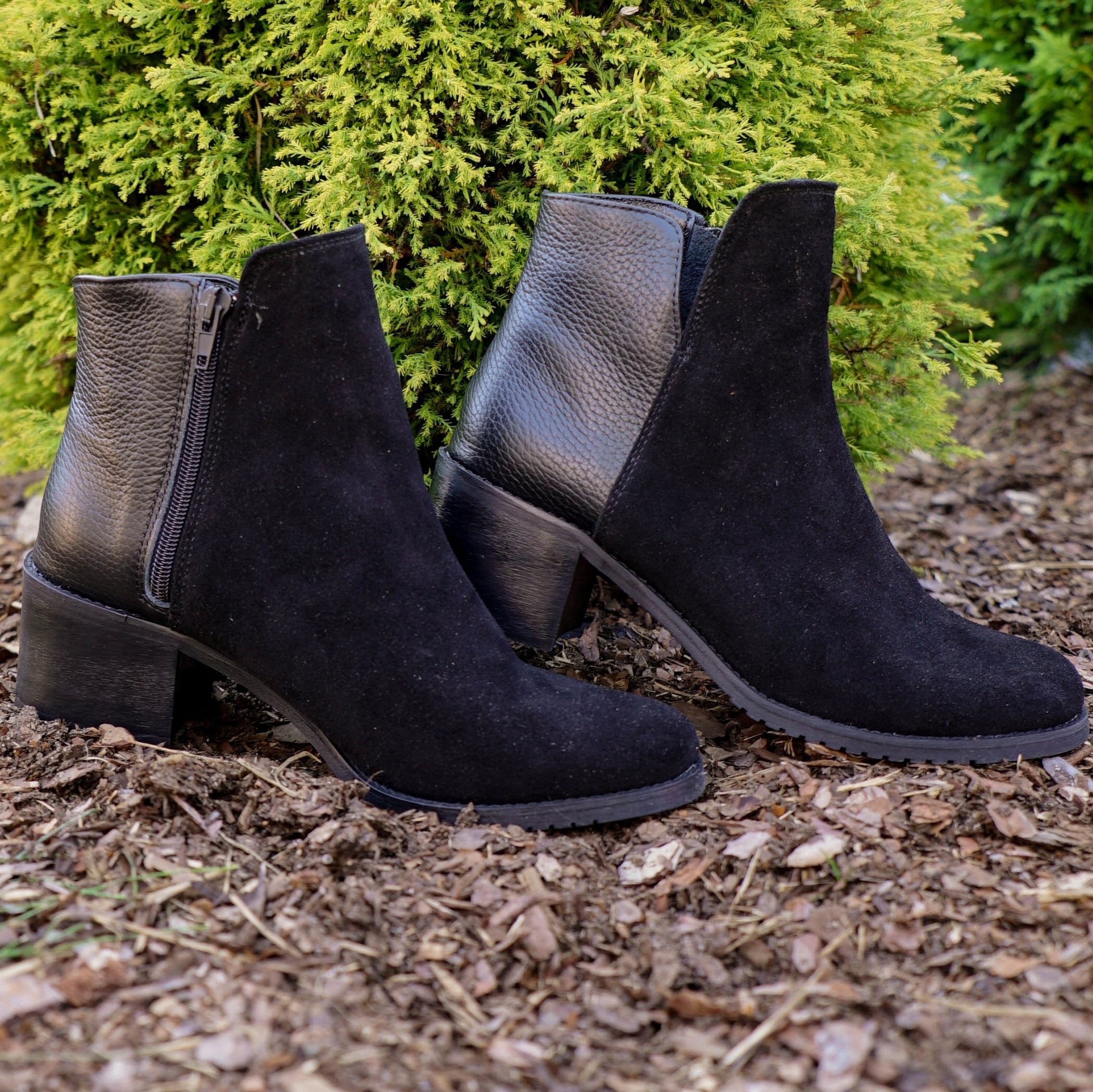 Ida-leather Bootsankle Bootsfall 