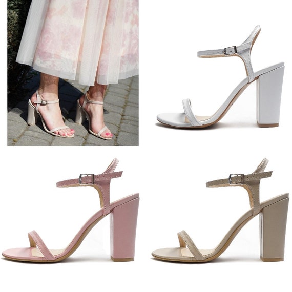 Celine wedding Shoesblock Heel Wedding 
