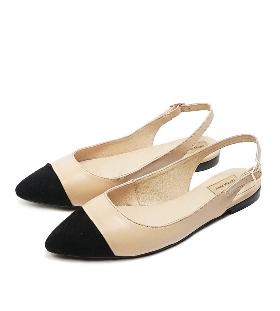 Amazon.com | TRKYYK Slingback Flats for Women,Pointed Toe
