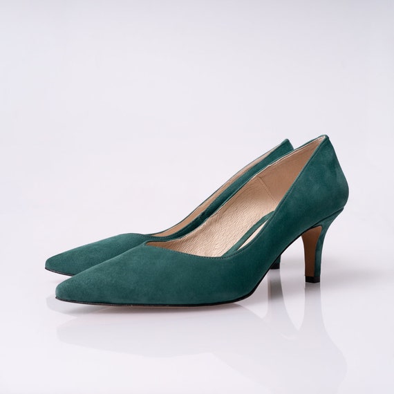 Maya Emerald Wedding Shoes green Pumps wedding Stiletto Heels blue Heels wedding Shoes wedding Heels green Heels wedding Leather Shoes Etsy Ireland