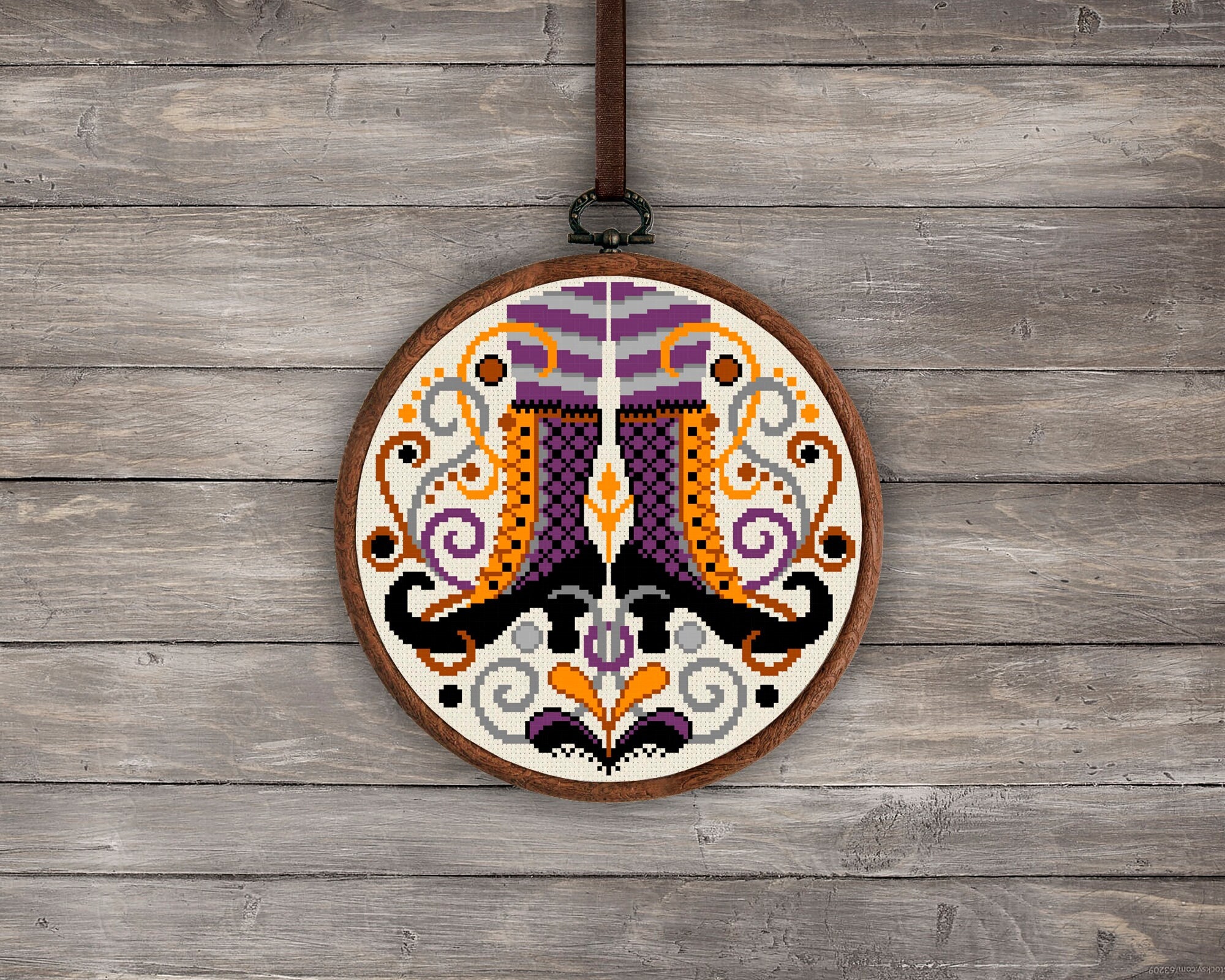 Witch shoes cross stitch pattern, Halloween cross stitch pdf, Witch embroidery, Fall counted xstitch, Halloween wall decor, Halloween hoop