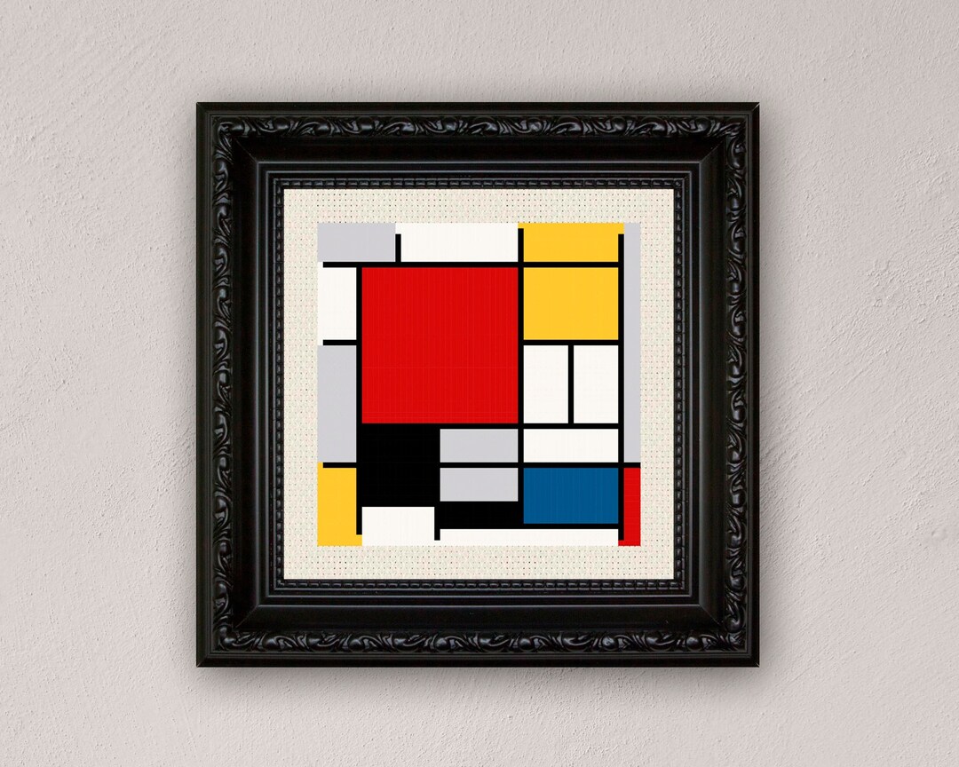モンドリアン「Composition with Large Red Plane」 Piet Mondrian Work Sells for $47.56m to Deliver a 9
