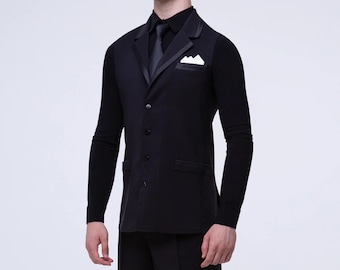 Men's classic vest.Dance costumes.Ballroom for men.Argentine tango.Tango clothes.Dancing clothes.Costumes for salsa.