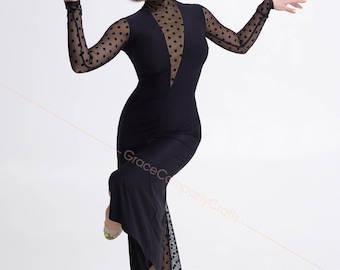 Romantic tango dress