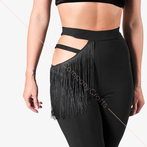 Latin trousers with slit