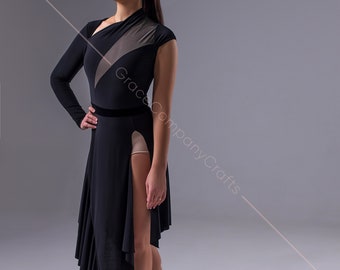 Abendkleid.Tanzbekleidung.Tangokleid.Partykleid.Ballsaal-Tanzkleid.Ballsaalkleid.Frauenkleid.Lateinisches Tanzkleid.Robe Tango.Lateinisches Kleid