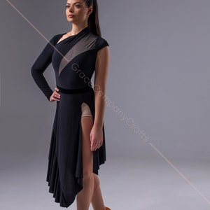Evening dress.Dancewear.Tango dress.Party dress.Ballroom dance dress.Ballroom dress.Woman dress.Latin dance dress.Robe tango.Latin dress