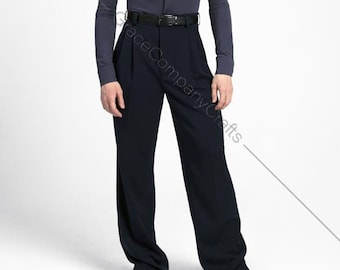Classic dance trousers with pintucks