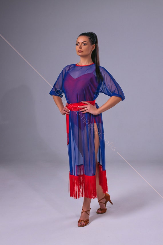 社交ダンスドレスボディースーツ✨ 2991M クリスタル 社交ダンス衣装