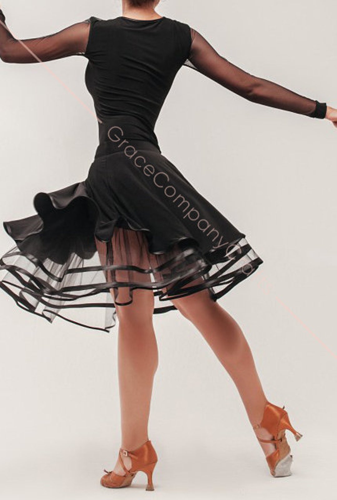 Jupe danse de salon hotsell