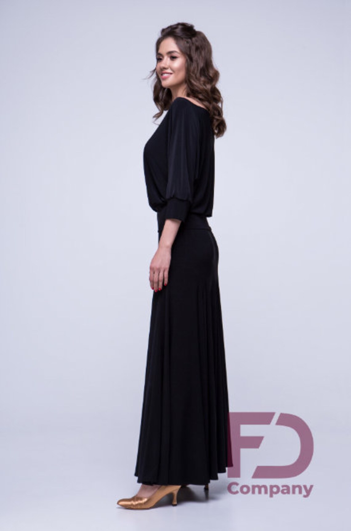 PCKIANA Long Skirt - Cloud Dancer