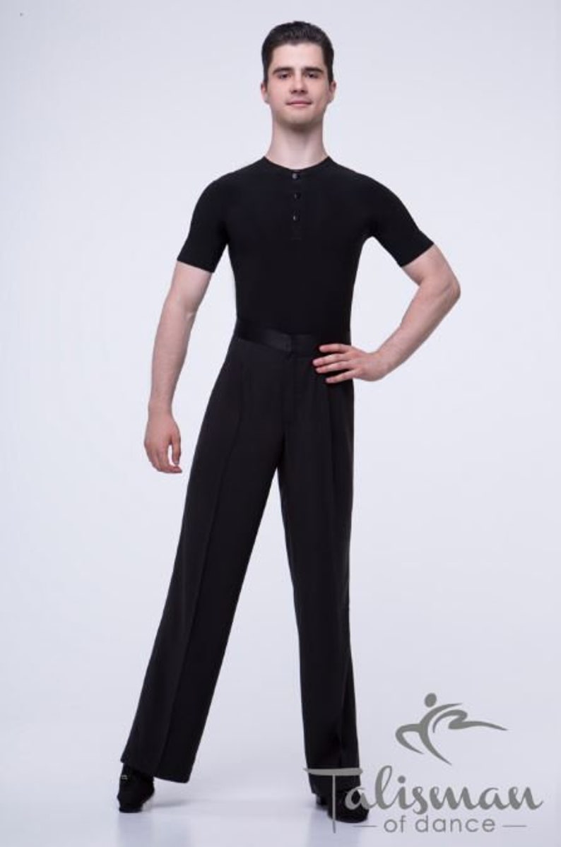 Men/'s shirt for dancing Slim-fit shirt for tango.