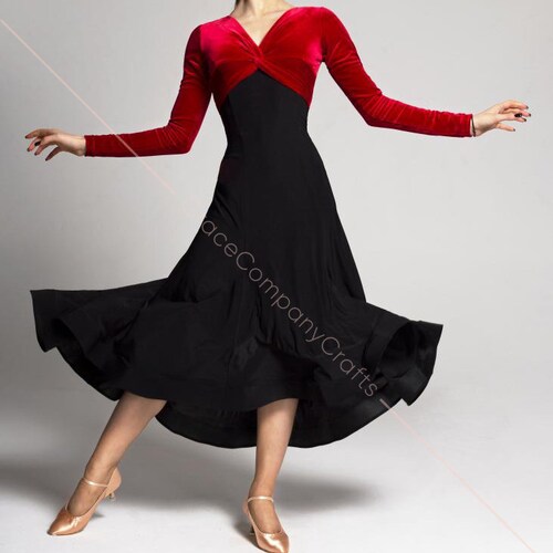 Ballroom Dancing Clothes. Long Maxi Dress for Dancing Etsy