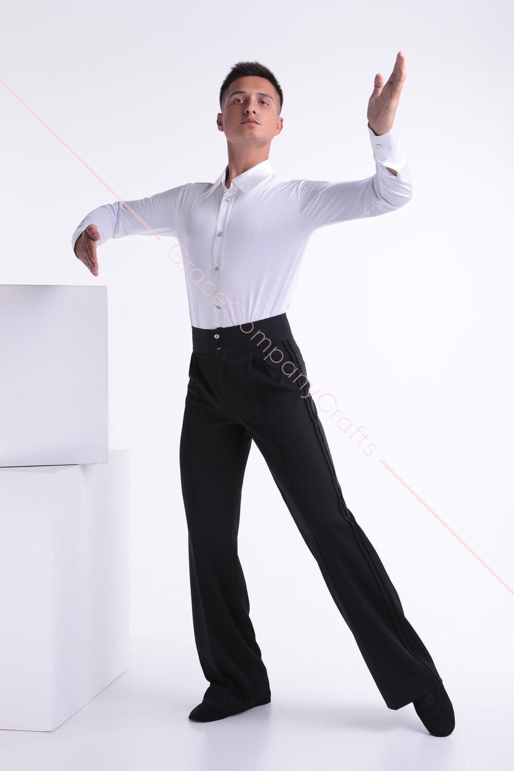 male dance shirts