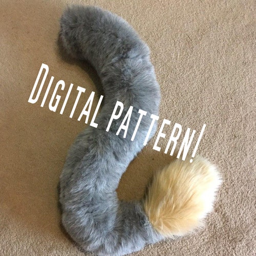 DIGITAL PATTERN Fursuit / Cosplay Feline Cat Tail Sewing Etsy Australia