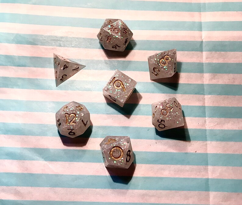 Custom Role Playing Dice Sets Etsy