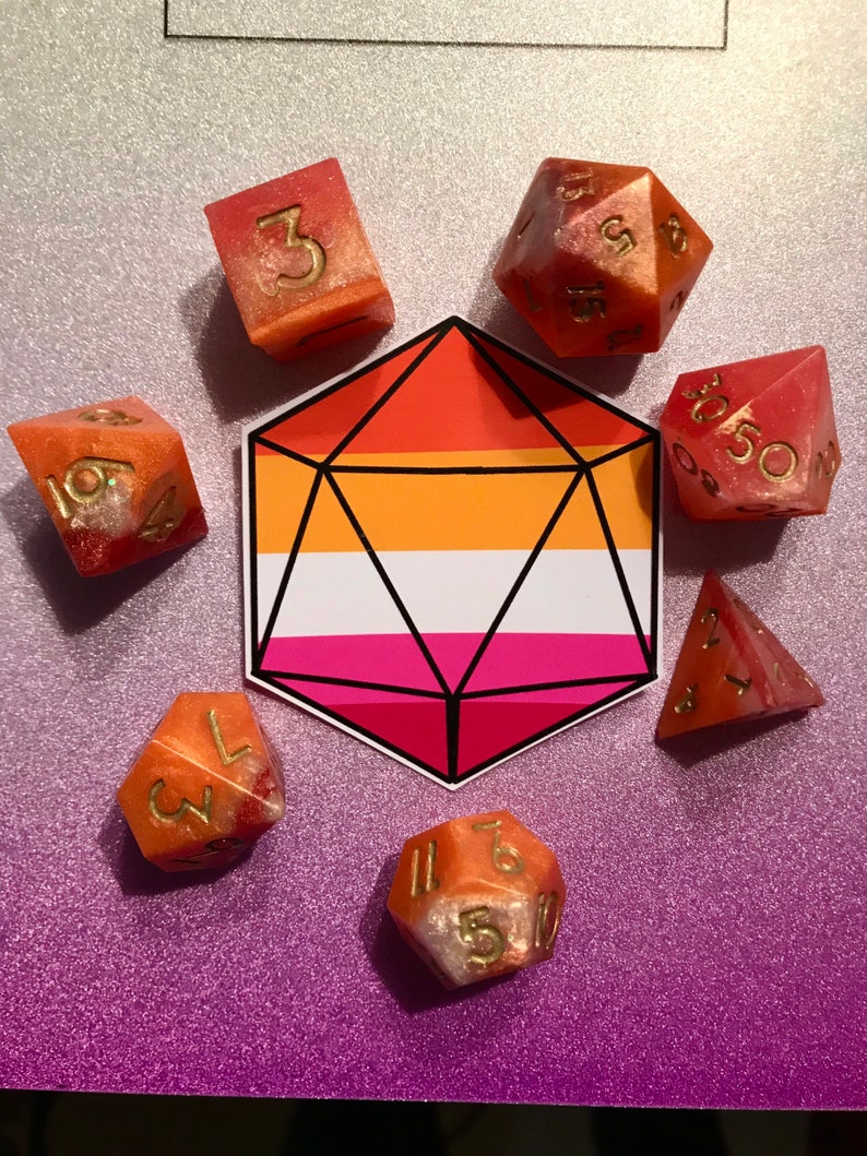 Custom Role Playing Dice Sets Etsy