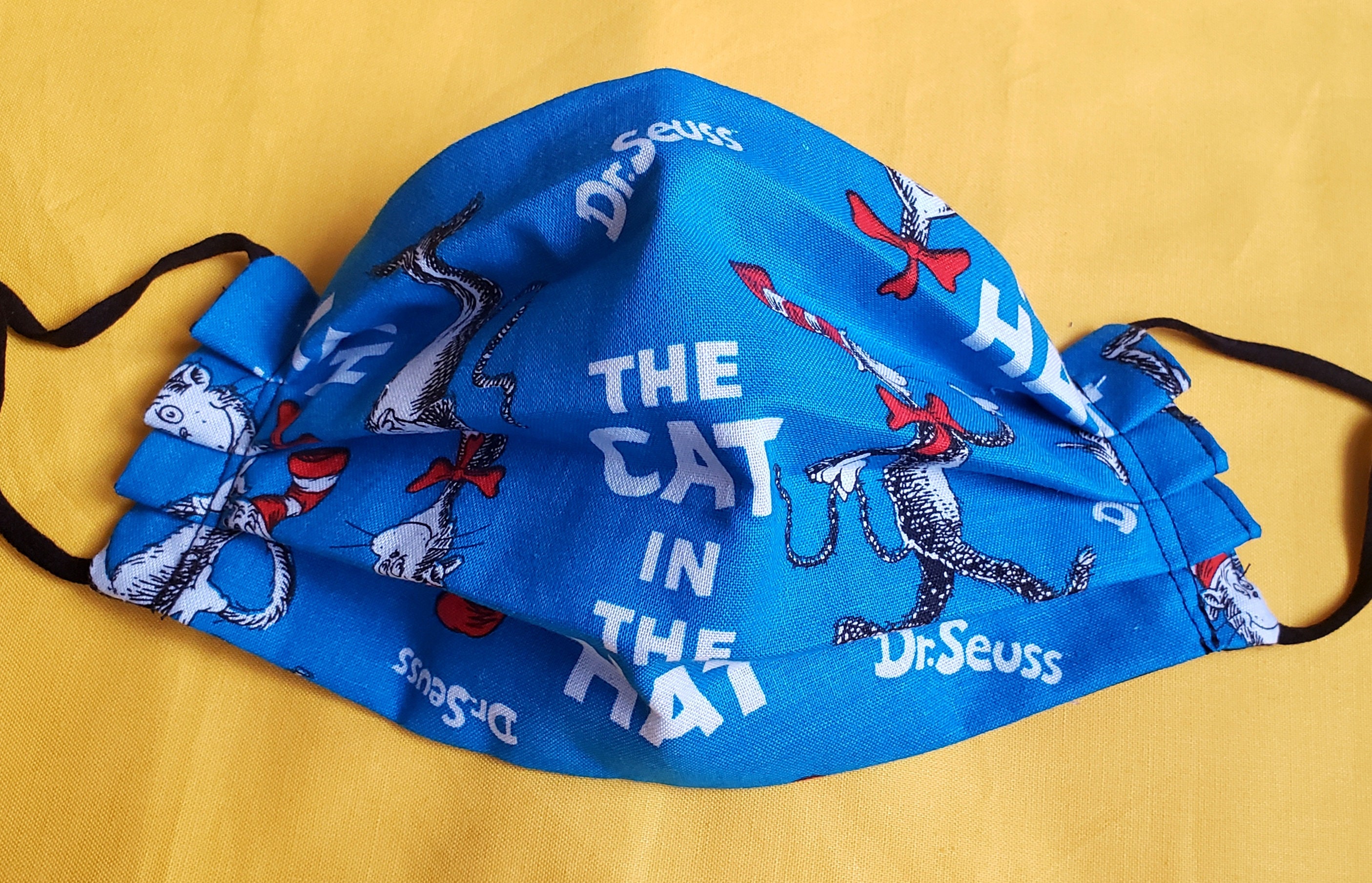 Dr Seuss 3 masks SET 100% cotton Ready to ship | Etsy