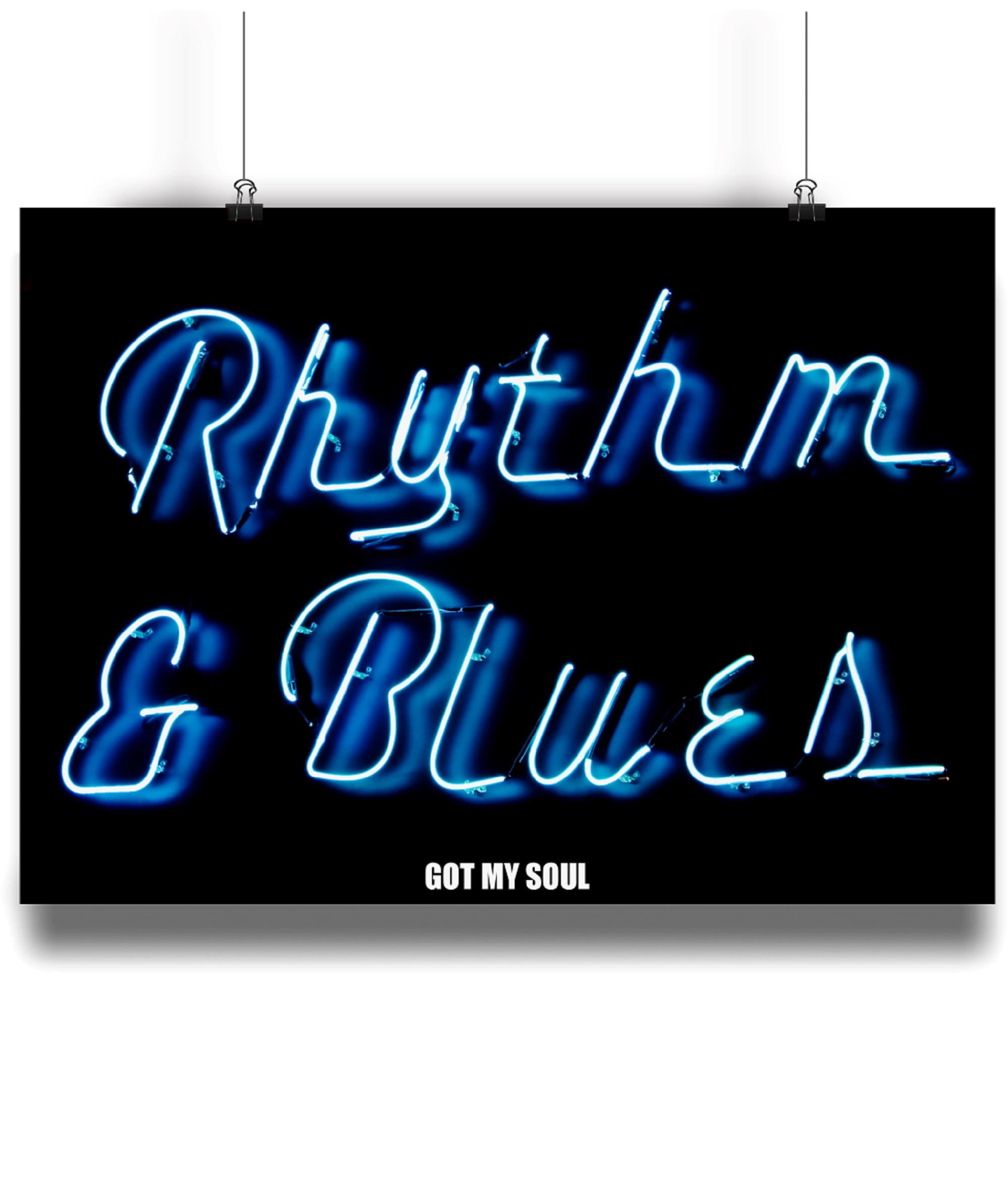 Rhythm and Blues Photo Art Print Blues Art Blues Poster | Etsy