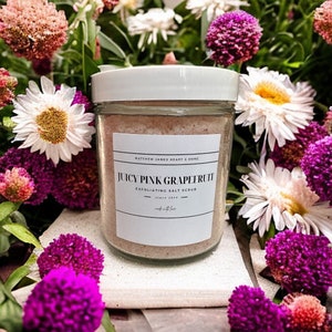 Juicy Pink Grapefruit Himalayan Exfoliating Salt Scrub