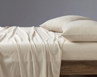 Bamboo Linen Blend Sheet Set (all standard and oversized beds)