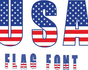 Download Usa Letters Svg Etsy