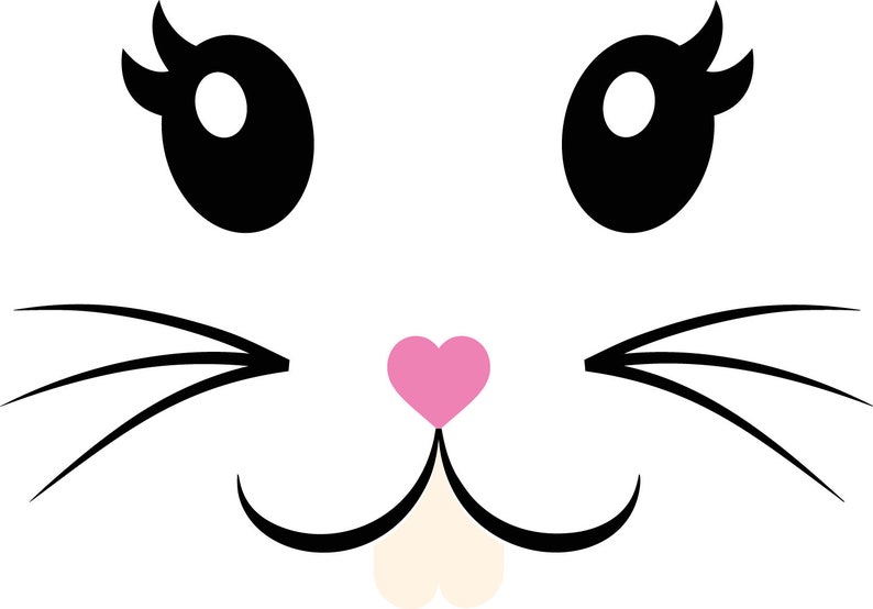 Free Free Bunny Face Outline Svg 871 SVG PNG EPS DXF File