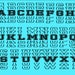 Mirror Font Svg , Stacked Font Svg , Mirrored Letters Svg , Mirror ...