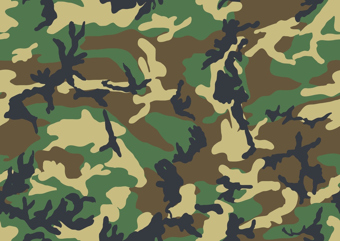 Camouflage SVG Camouflage SVG Bundle Camo Scg Military - Etsy