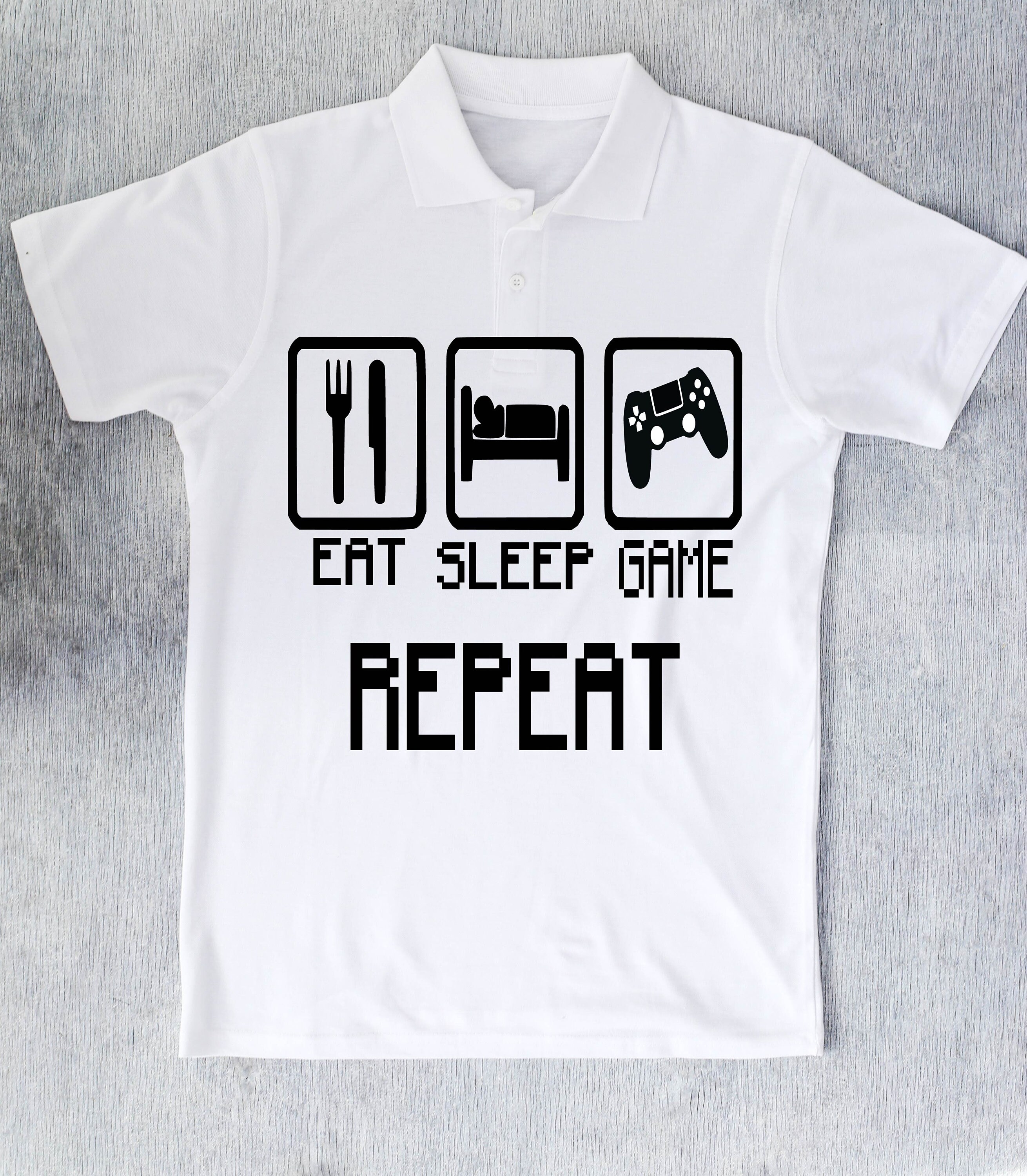 Download Eat Sleep Game Repeat Svg Gamer Svg Video Games T Shirt Etsy