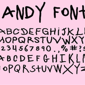 Andy Font svg , Toy Story Schriftart, Toy Story Alphabet svg, Schriftart Svg, svg Dateien für cricut
