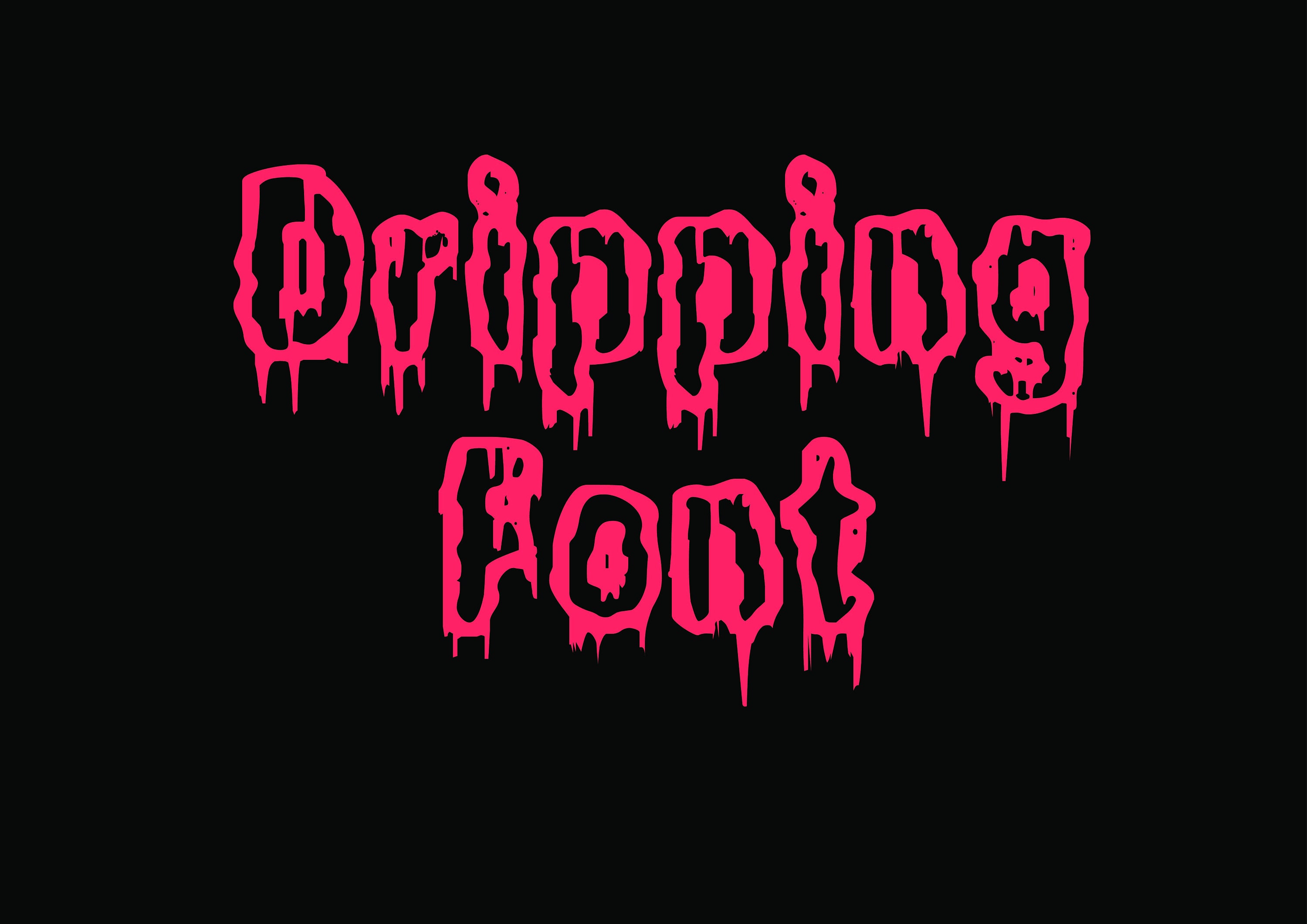 DRIPPING FONT SVG , Bloody Alphabet Svg , Bloody Font Svg , Dripping ...
