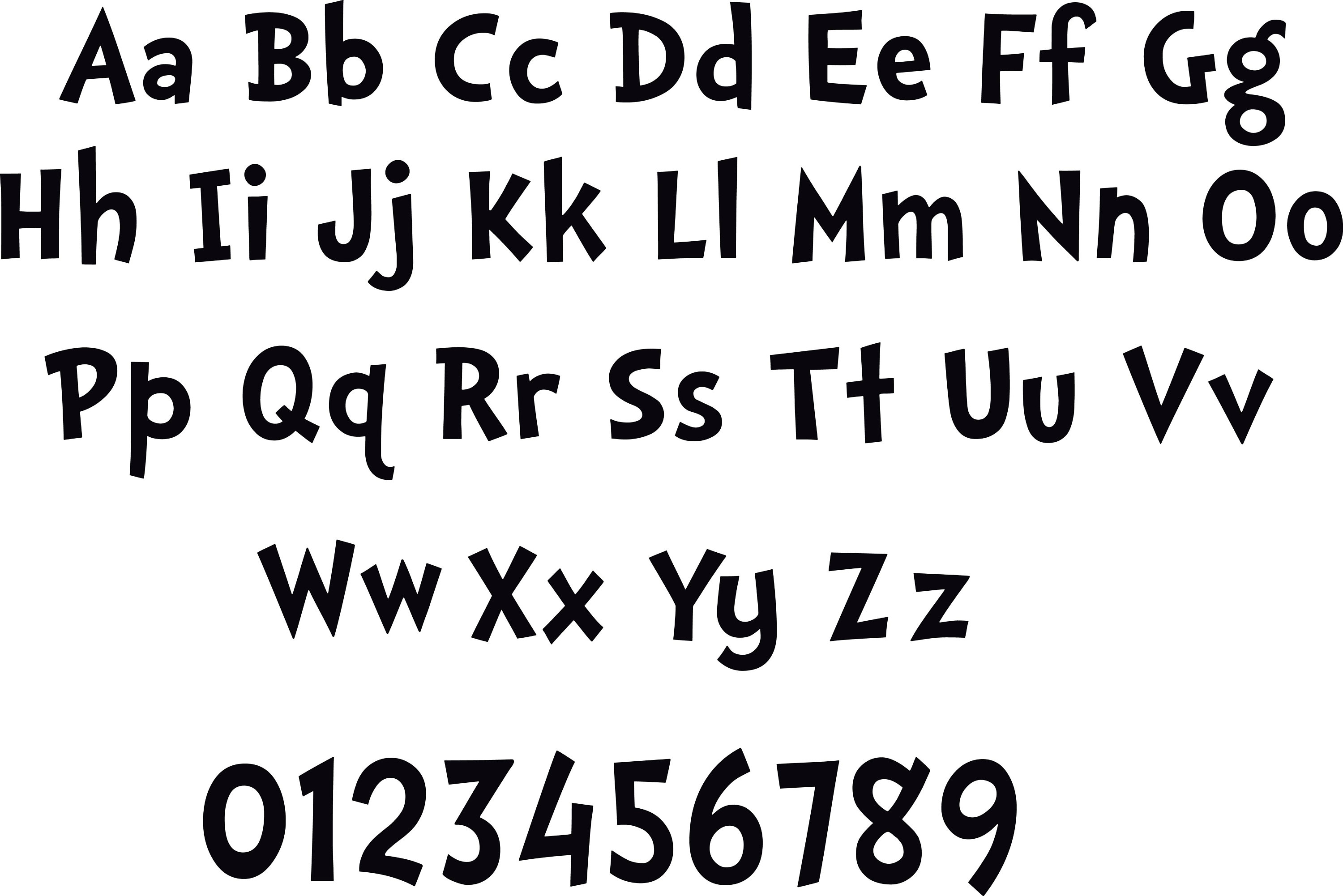 Doctor Cat Hat Font SVG Diseño del alfabeto archivos SVG Etsy