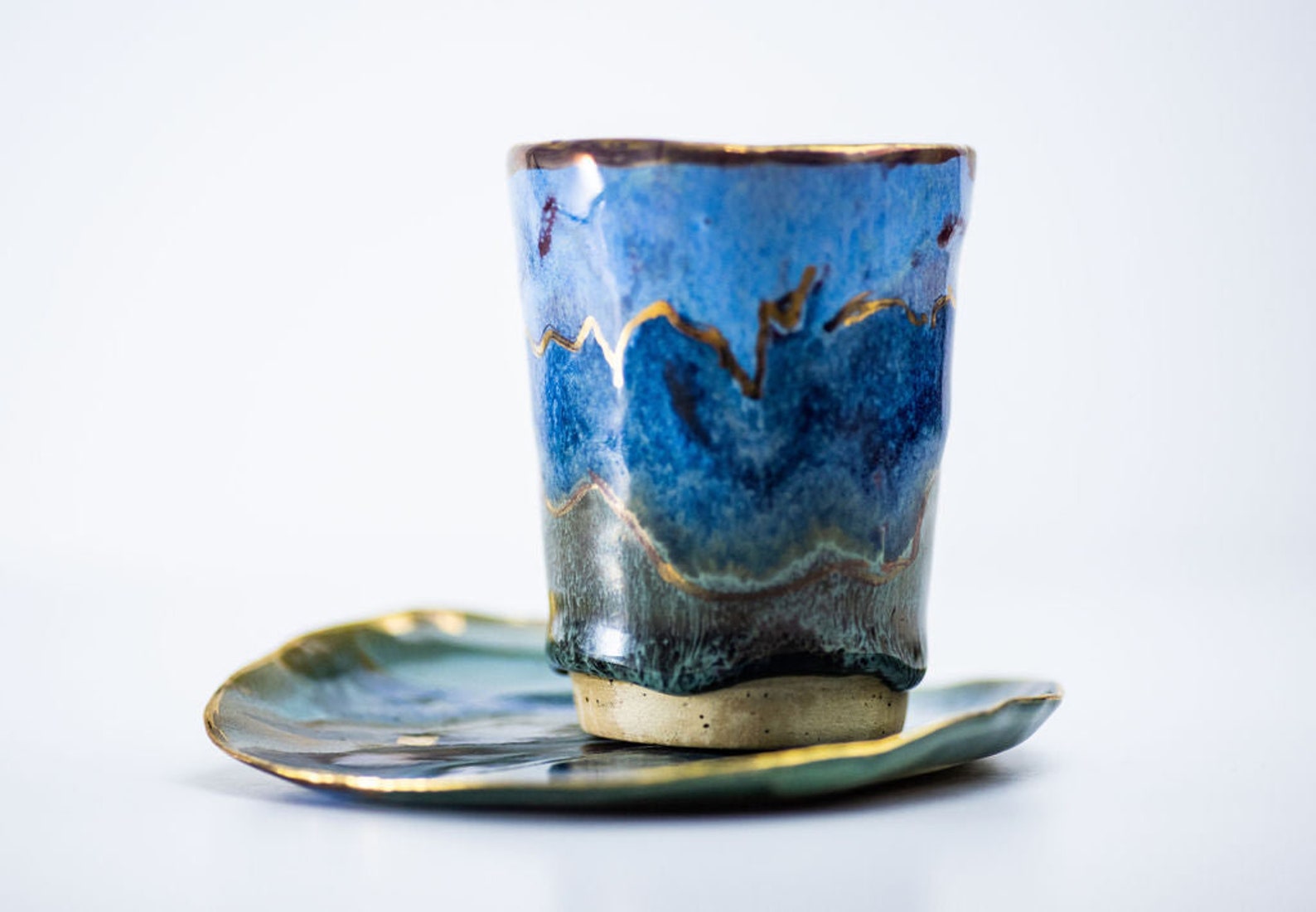 Kabballah of Kiddush Cup & Tray