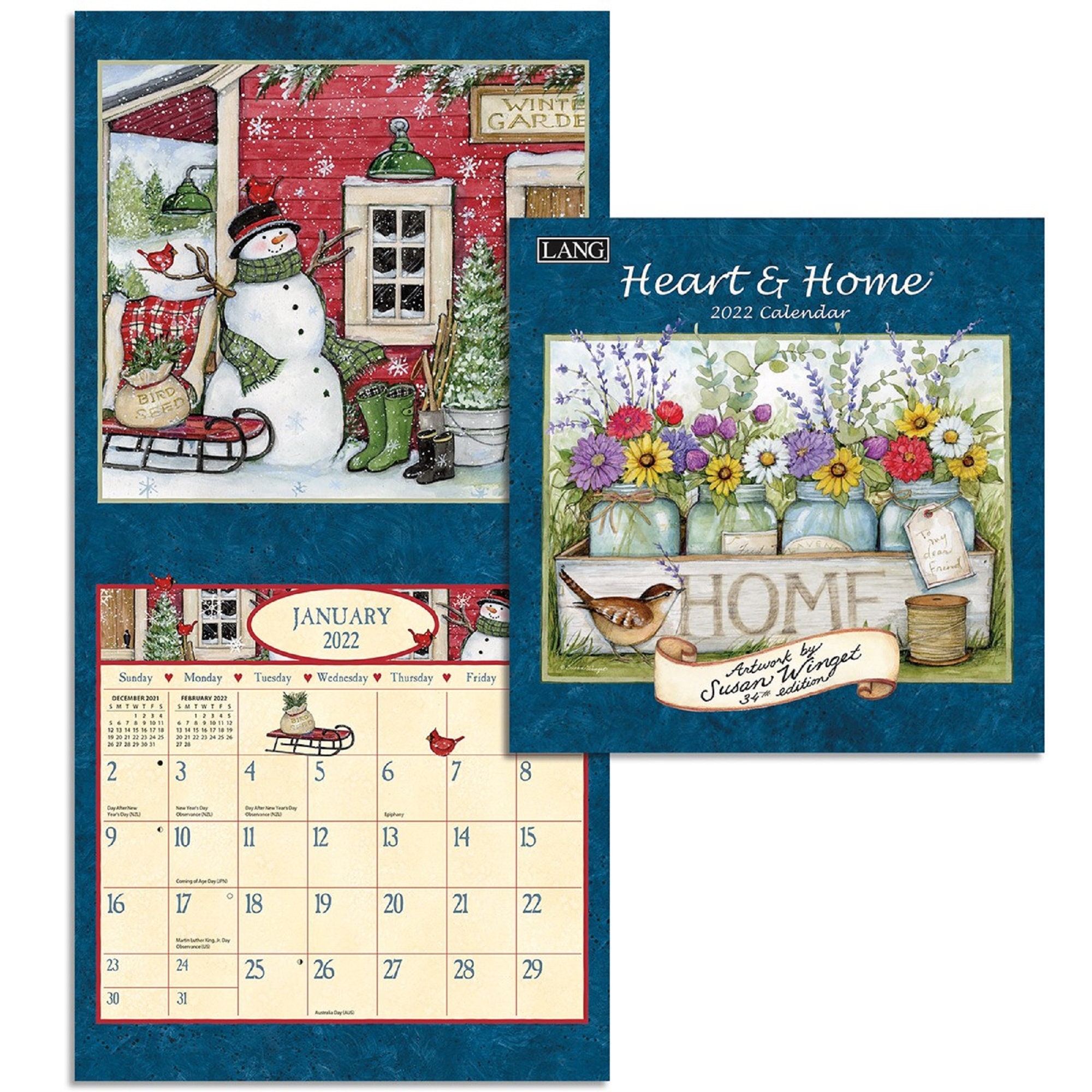 2022-lang-heart-home-small-wall-calendar-by-susan-winget-etsy