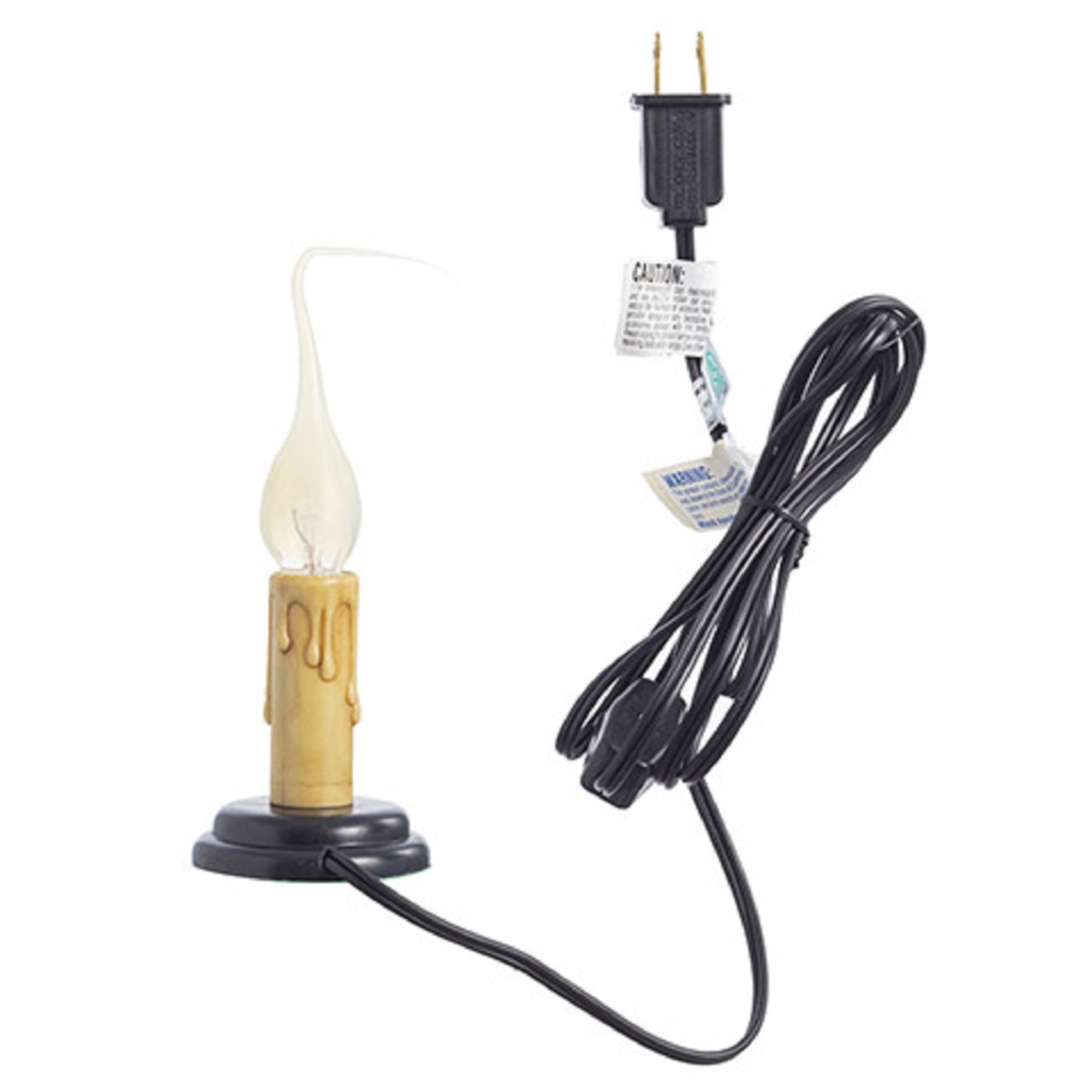 Primitive Country Candle Lamp Electric With 5 Watt Etsy