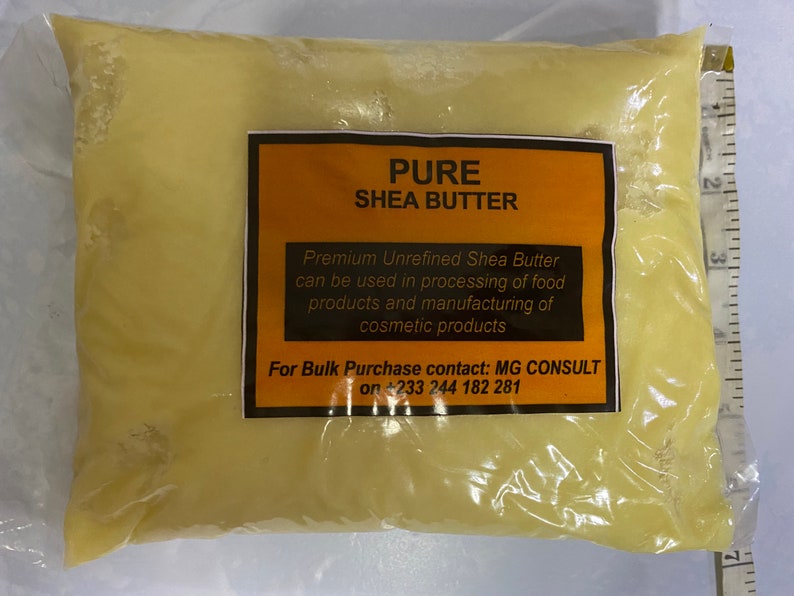 1kg Pure Shea Butter Unrefined Shea Butter Organic Shea Etsy