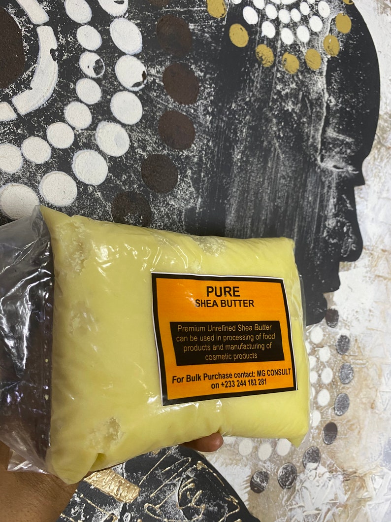 1kg Pure Shea Butter Unrefined Shea Butter Organic Shea Etsy