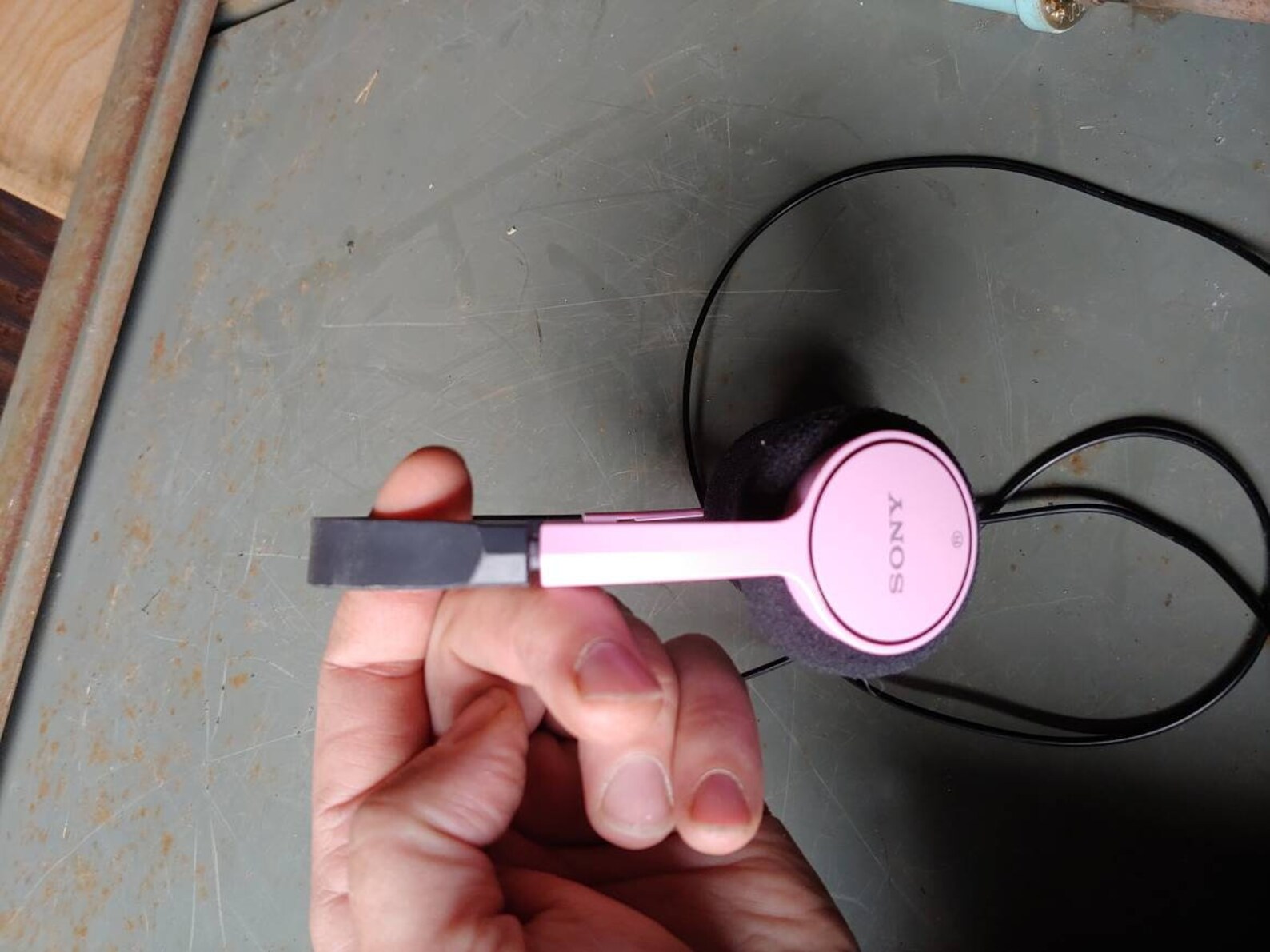 Vintage Sony Walkman headphones 90s pink color Tested Works Etsy