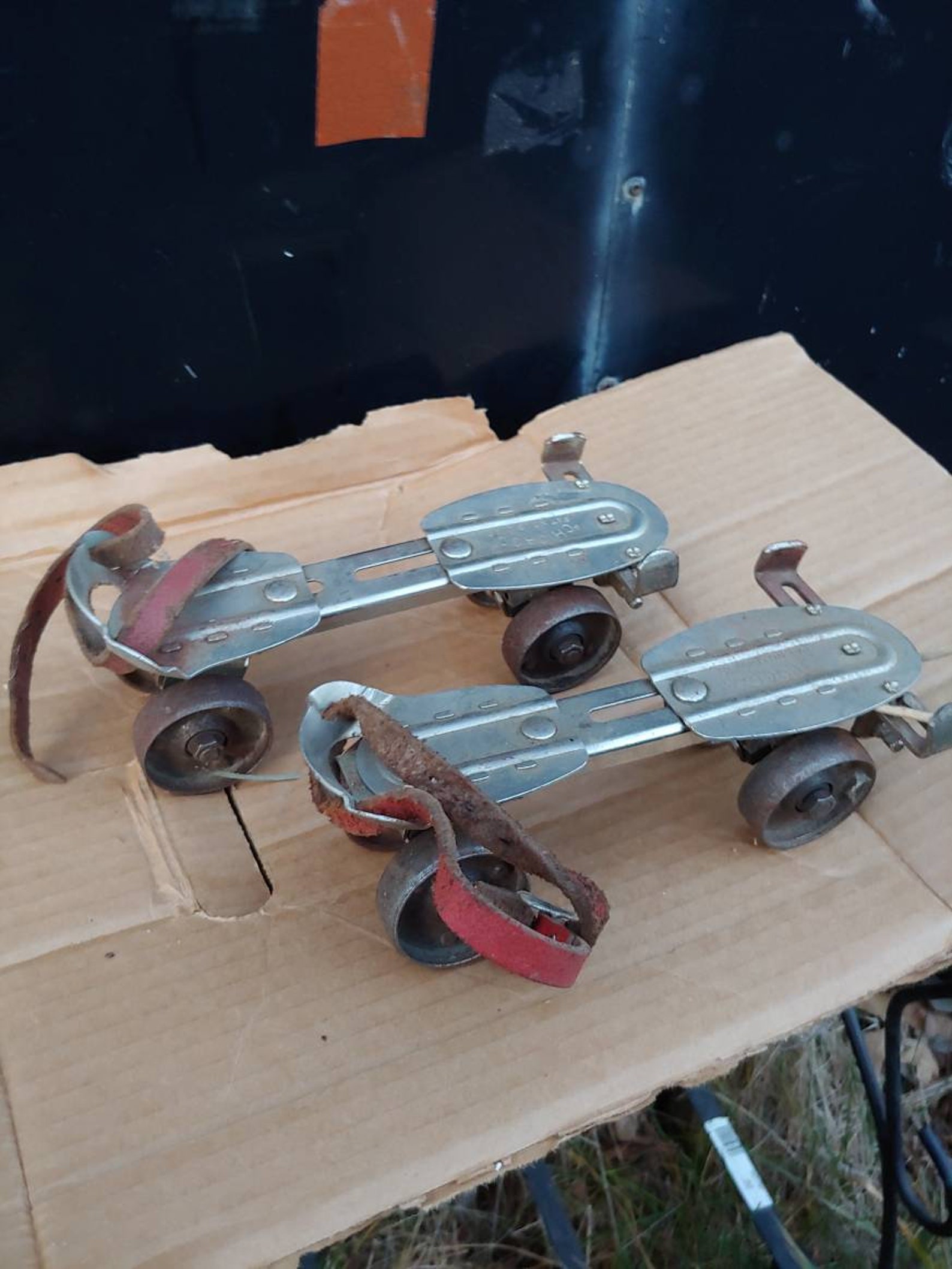 Vintage Rare Chicago Brand Roller Skates 1950s Hardened Steel Etsy