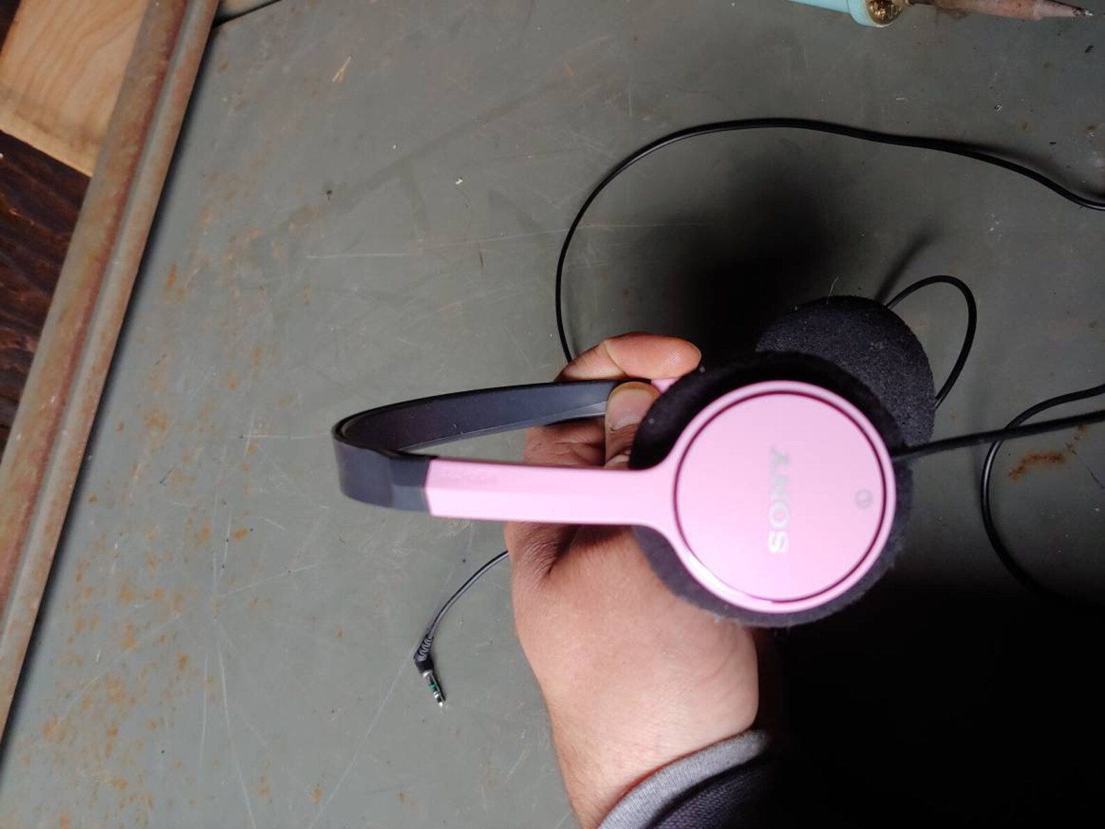 Vintage Sony Walkman headphones 90s pink color Tested Works Etsy