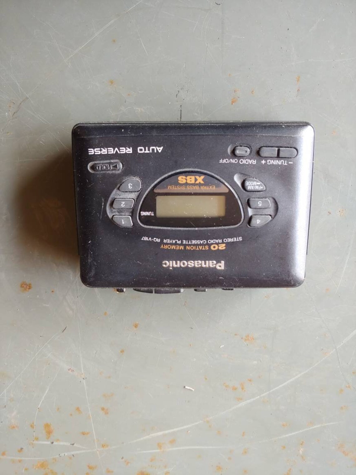 Panasonic RQV187 AM/FM Radio Cassette Tape Player Walkman Etsy