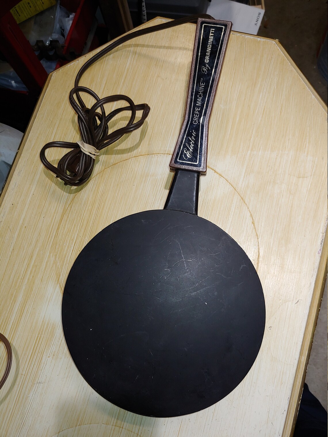 VINTAGE Electric Crepe Maker Machine Mid Century Etsy