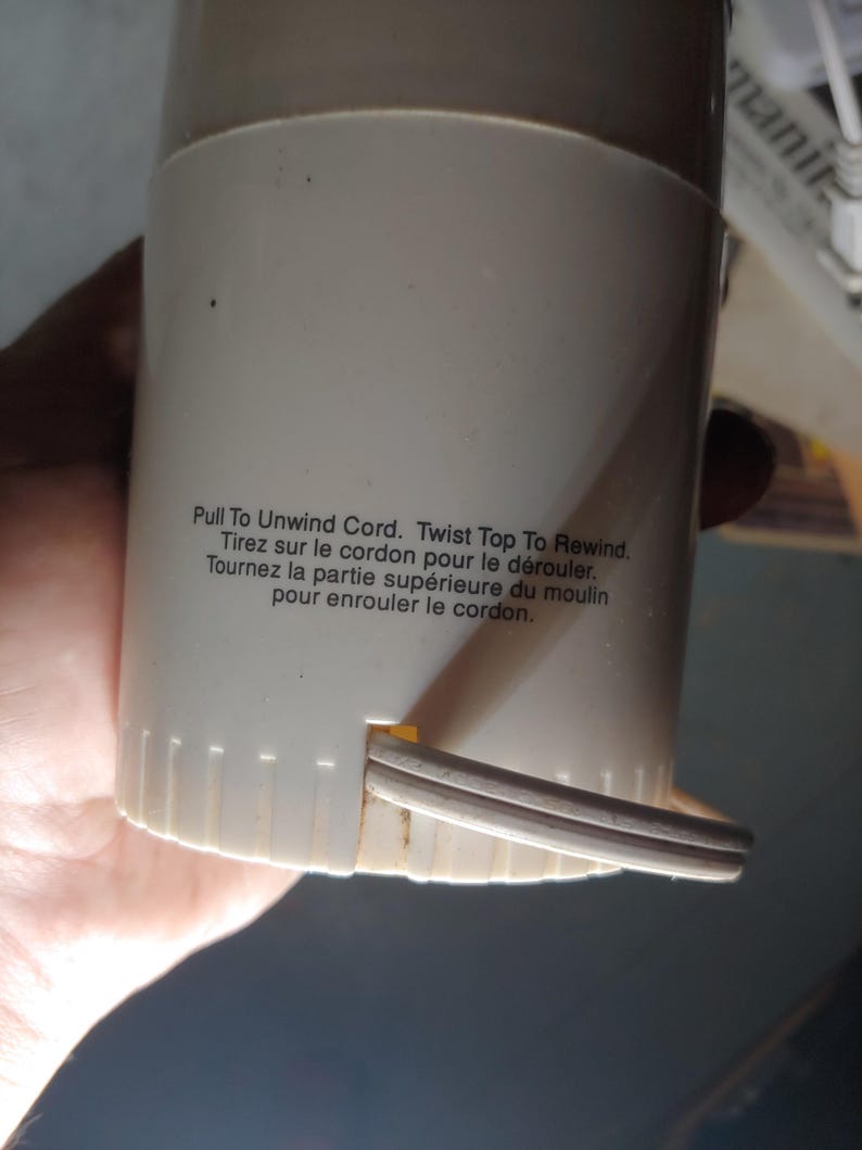 Proctor Silex Electric Coffee Bean/spice Grinder Stainless Steel Blades