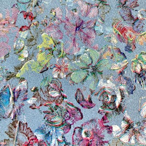 Pelle pieno fiore con stampa floreale / Pelle naturale per fai da te / Pelle artigianale morbida e resistente per borse, portafogli, cinture