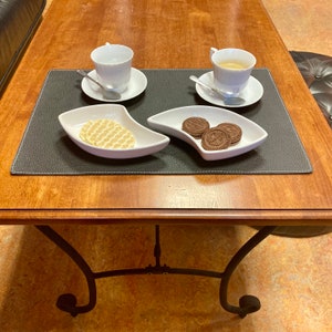 Leather waterproof tablecloth Table decoration Table protective cover Table place-mat Dining table mat Party table pad